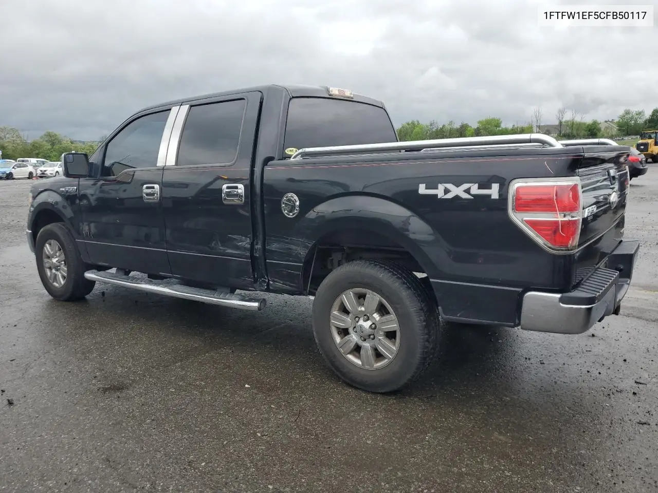 2012 Ford F150 Supercrew VIN: 1FTFW1EF5CFB50117 Lot: 57130415
