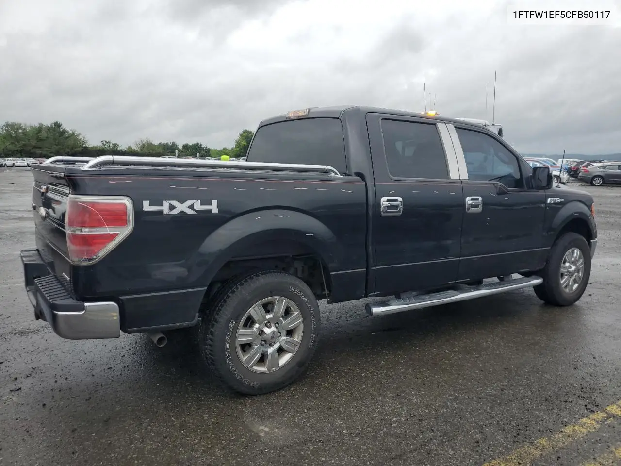 2012 Ford F150 Supercrew VIN: 1FTFW1EF5CFB50117 Lot: 57130415