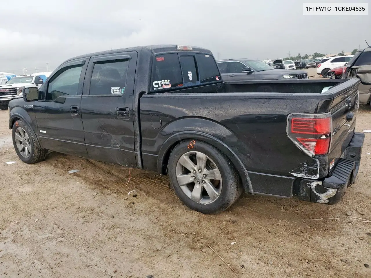 2012 Ford F150 Supercrew VIN: 1FTFW1CT1CKE04535 Lot: 58917465