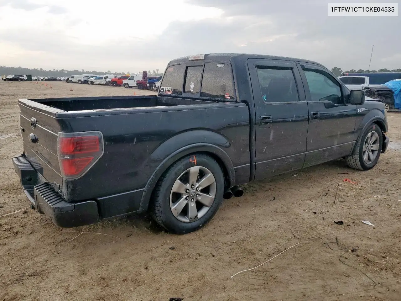 2012 Ford F150 Supercrew VIN: 1FTFW1CT1CKE04535 Lot: 58917465