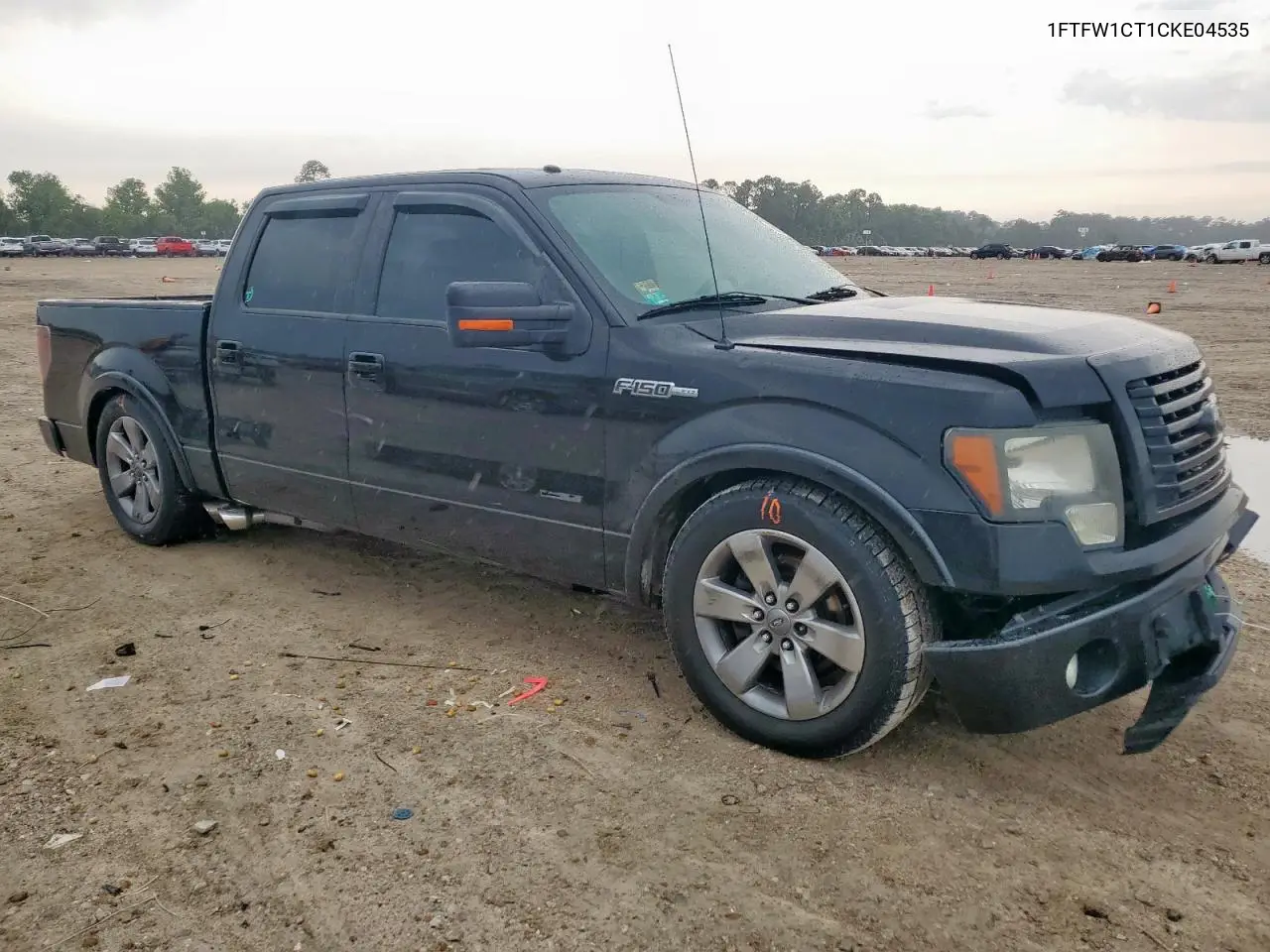 2012 Ford F150 Supercrew VIN: 1FTFW1CT1CKE04535 Lot: 58917465
