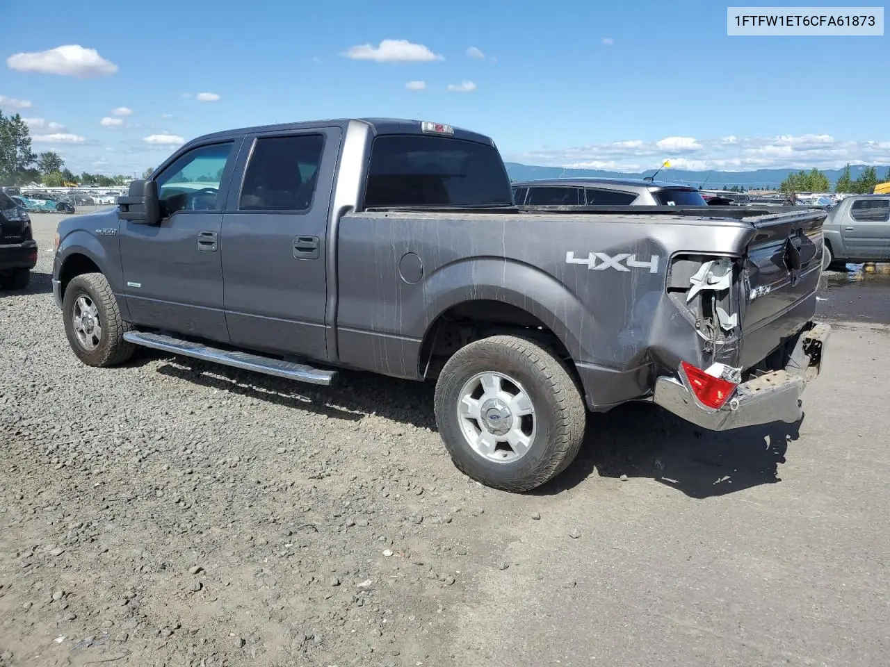 2012 Ford F150 Supercrew VIN: 1FTFW1ET6CFA61873 Lot: 62374055