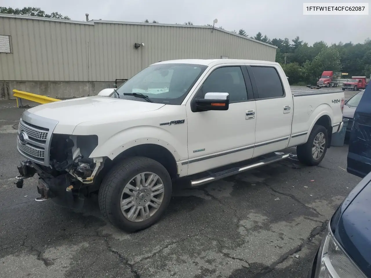 2012 Ford F150 Supercrew VIN: 1FTFW1ET4CFC62087 Lot: 62961185