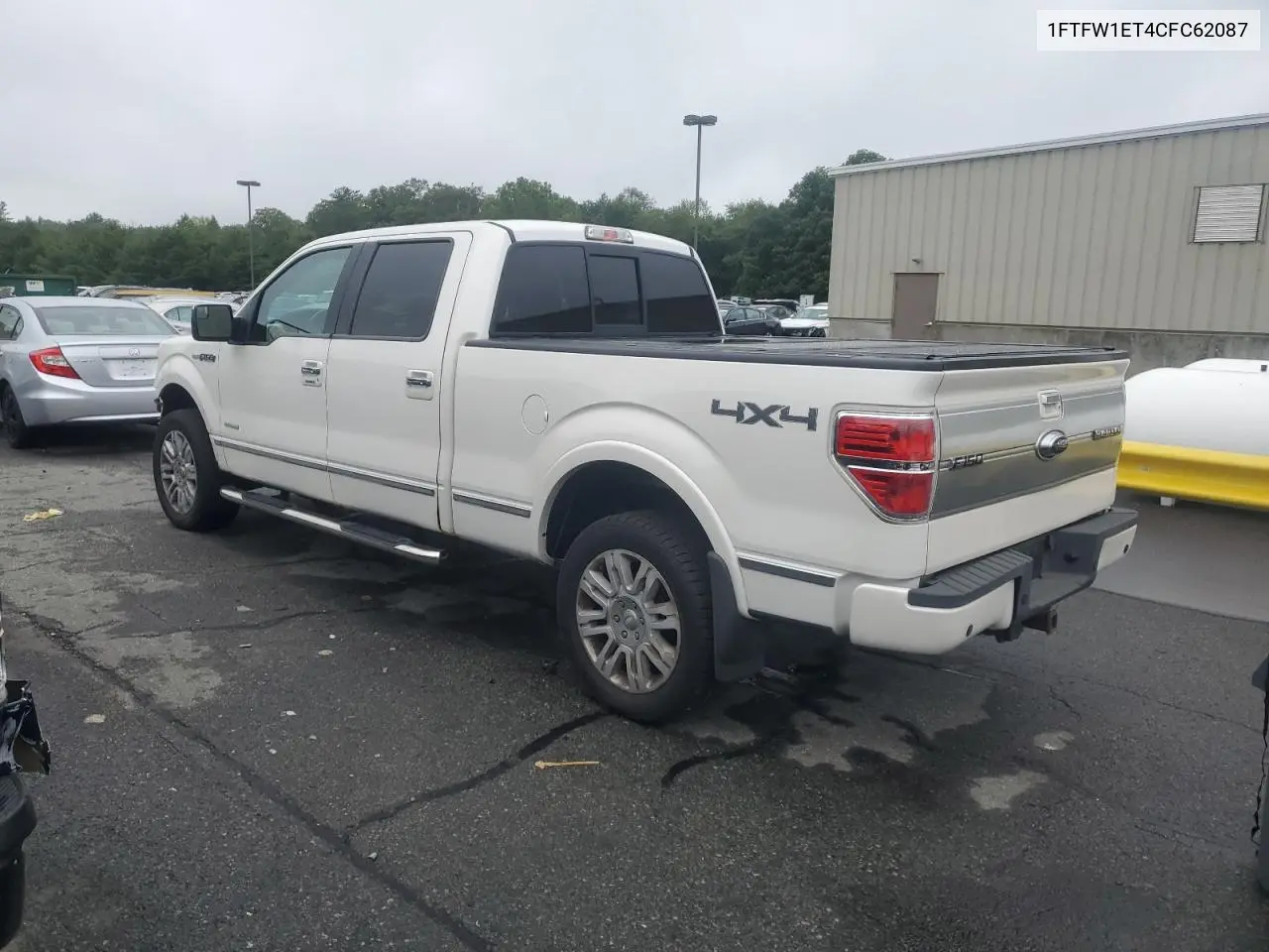 2012 Ford F150 Supercrew VIN: 1FTFW1ET4CFC62087 Lot: 62961185