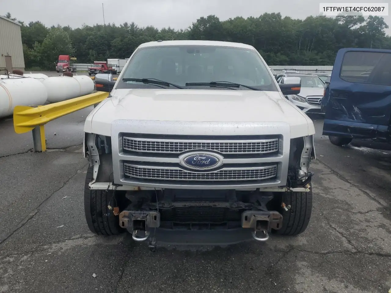 2012 Ford F150 Supercrew VIN: 1FTFW1ET4CFC62087 Lot: 62961185