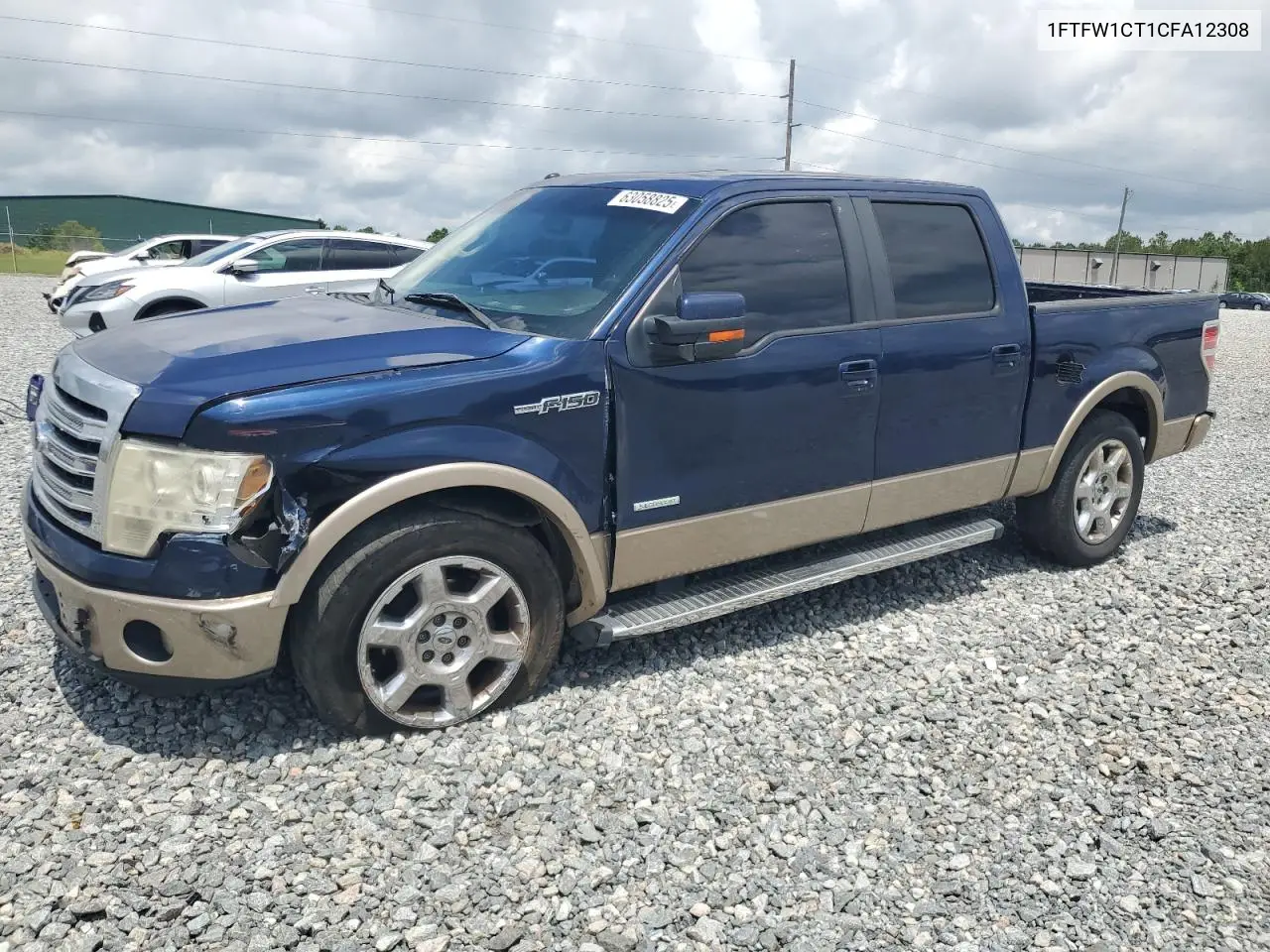 2012 Ford F150 Supercrew VIN: 1FTFW1CT1CFA12308 Lot: 63058825