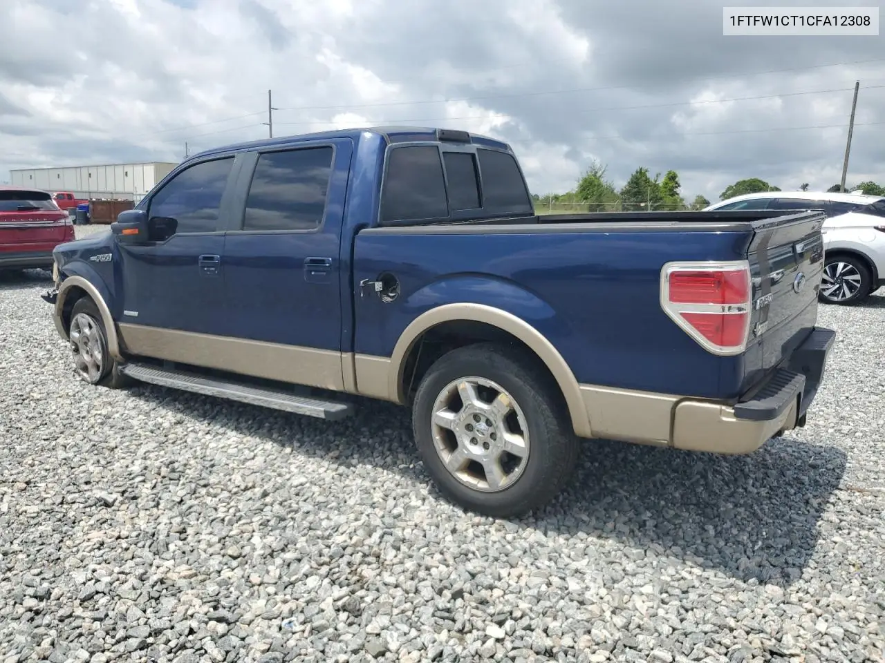 2012 Ford F150 Supercrew VIN: 1FTFW1CT1CFA12308 Lot: 63058825
