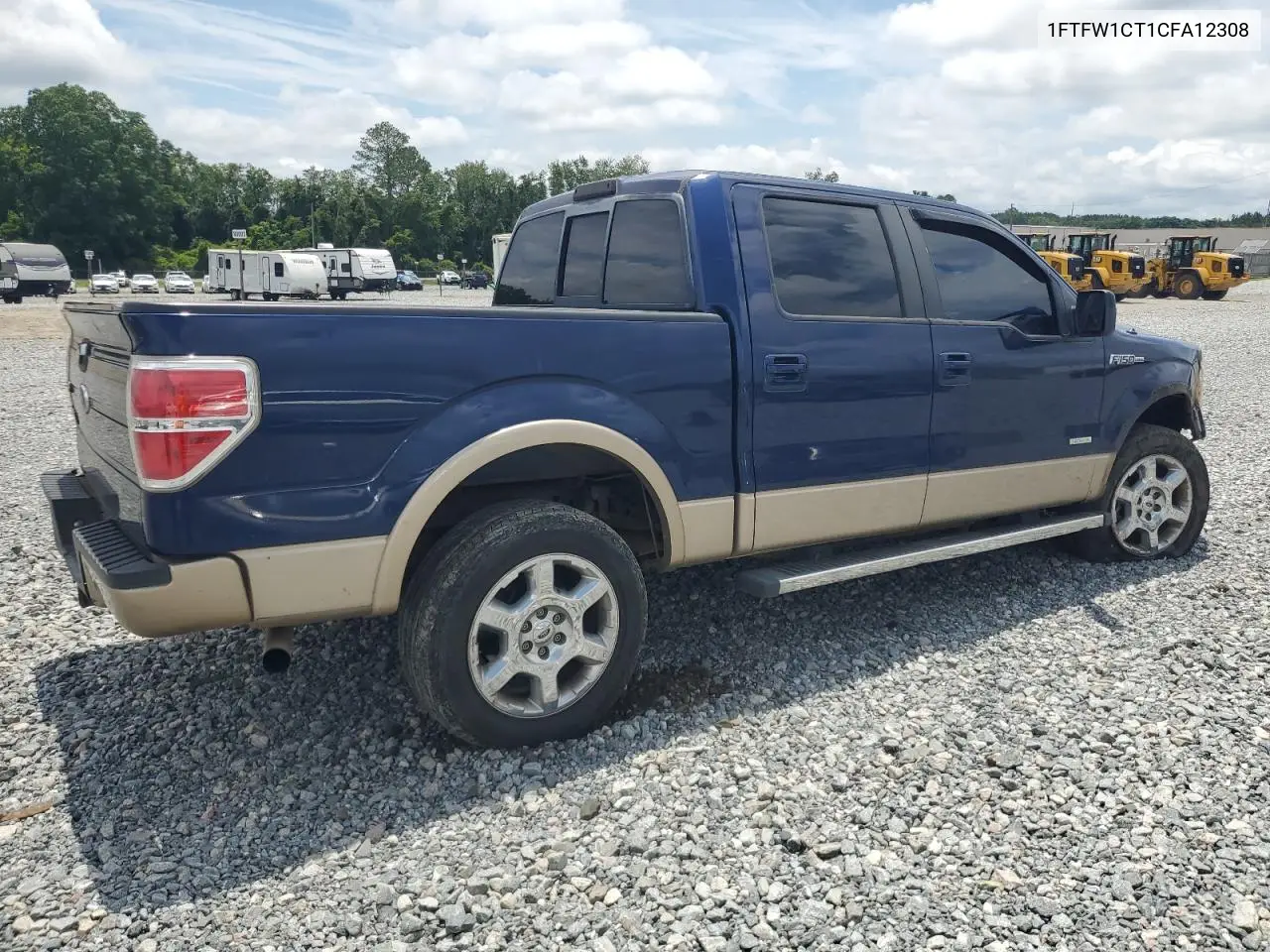 2012 Ford F150 Supercrew VIN: 1FTFW1CT1CFA12308 Lot: 63058825