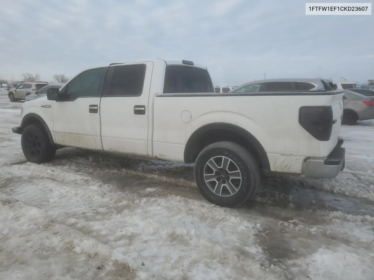 2012 Ford F150 Supercrew VIN: 1FTFW1EF1CKD23607 Lot: 86694704