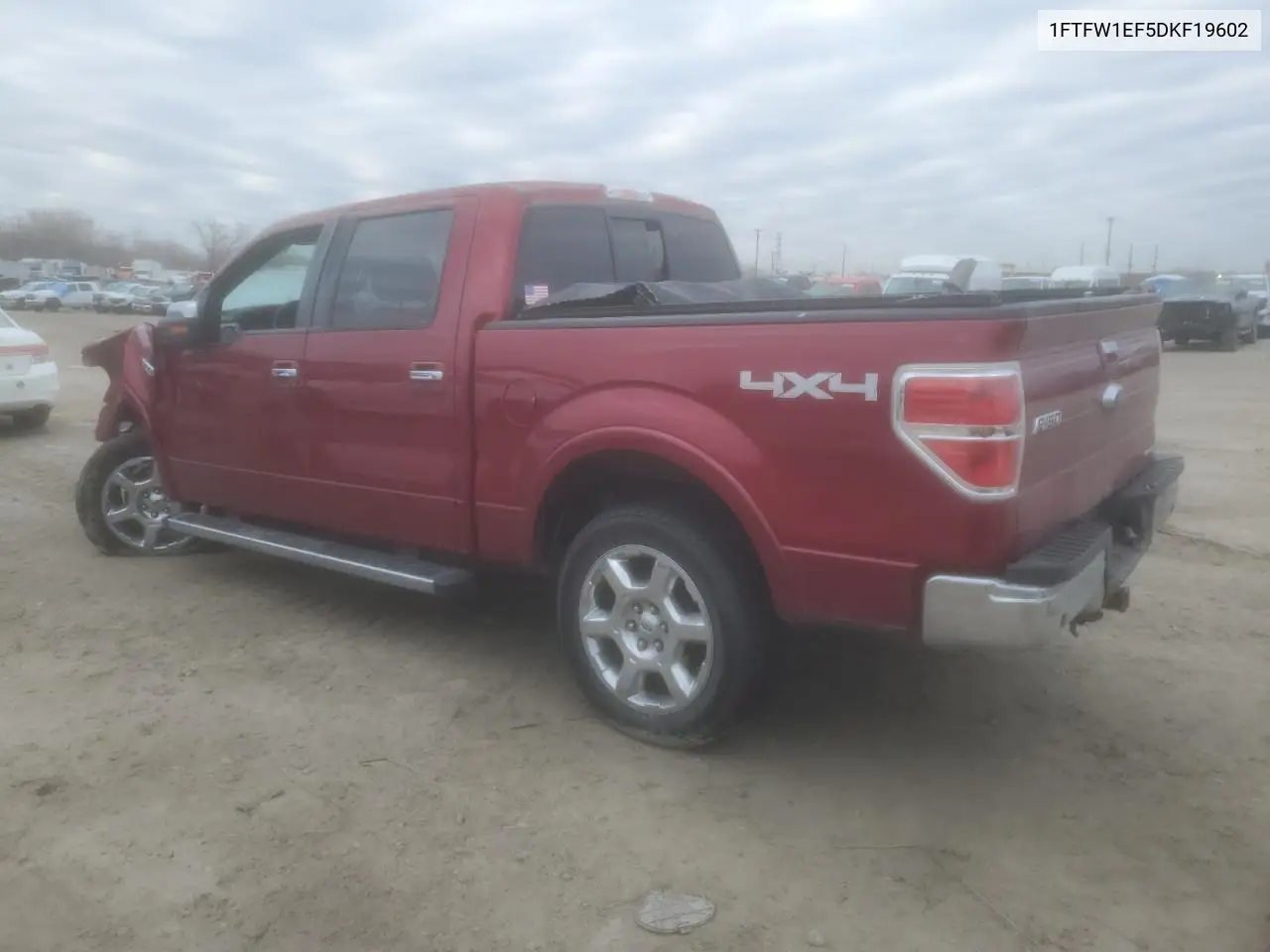 2013 Ford F150 Supercrew VIN: 1FTFW1EF5DKF19602 Lot: 44228755