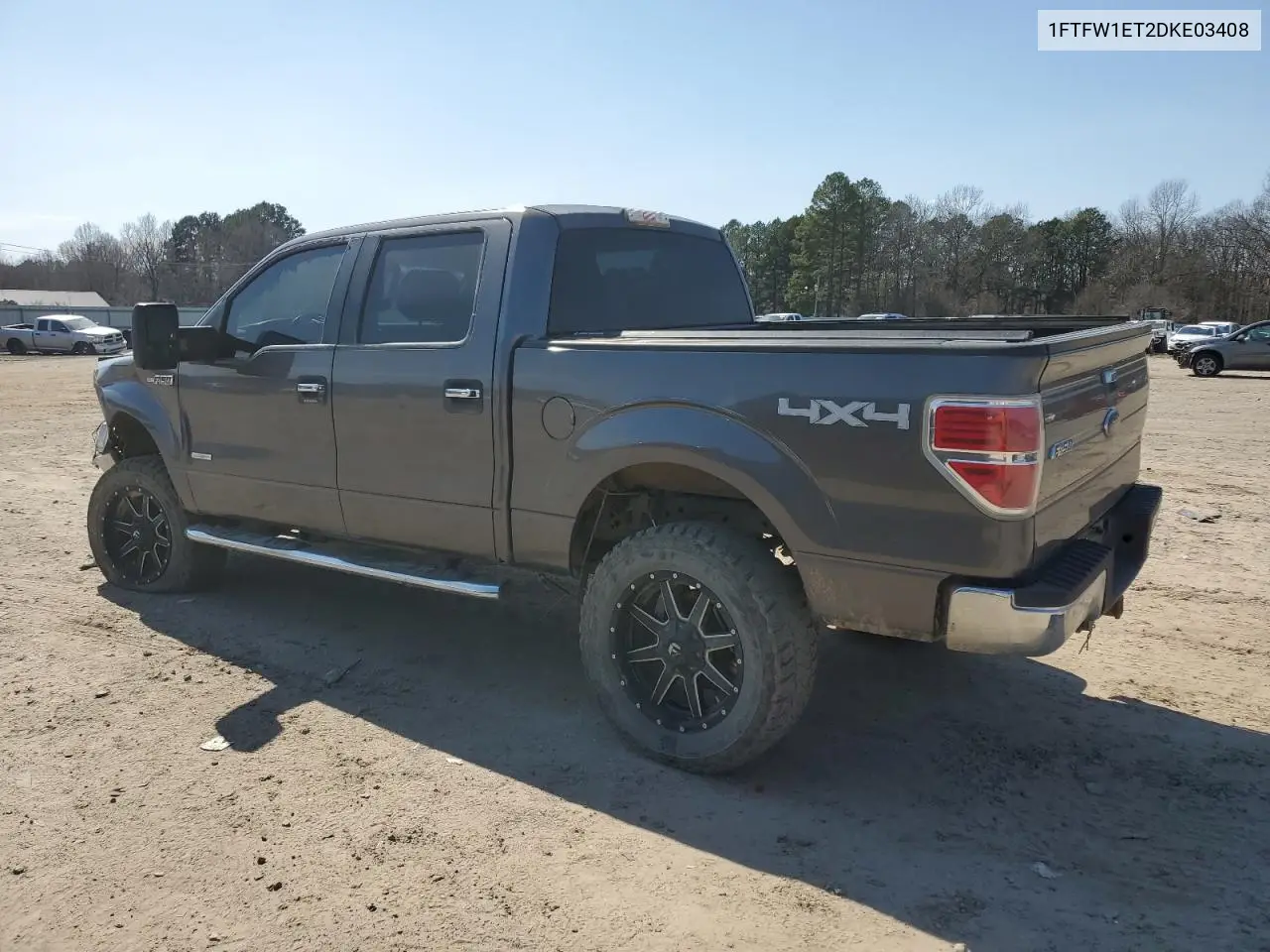 2013 Ford F150 Supercrew VIN: 1FTFW1ET2DKE03408 Lot: 45957695