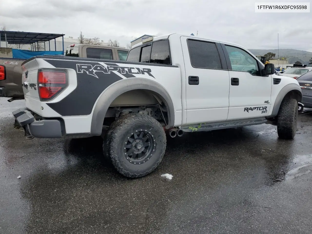 2013 Ford F150 Svt Raptor VIN: 1FTFW1R6XDFC95598 Lot: 47895745