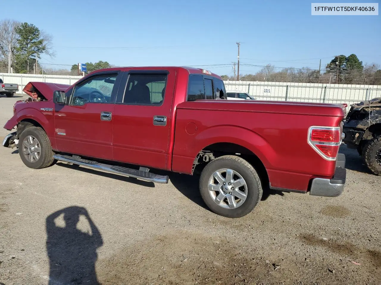 2013 Ford F150 Supercrew VIN: 1FTFW1CT5DKF40636 Lot: 48346255