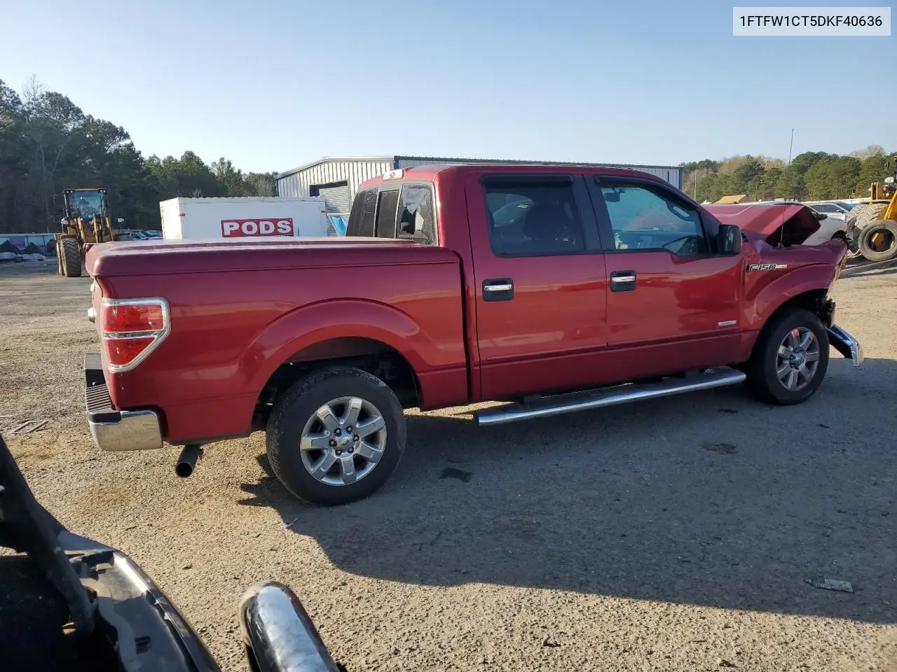 2013 Ford F150 Supercrew VIN: 1FTFW1CT5DKF40636 Lot: 48346255