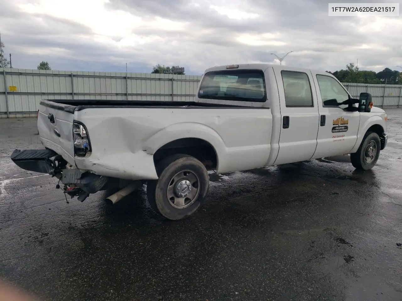 2013 Ford F250 Super Duty VIN: 1FT7W2A62DEA21517 Lot: 52736775