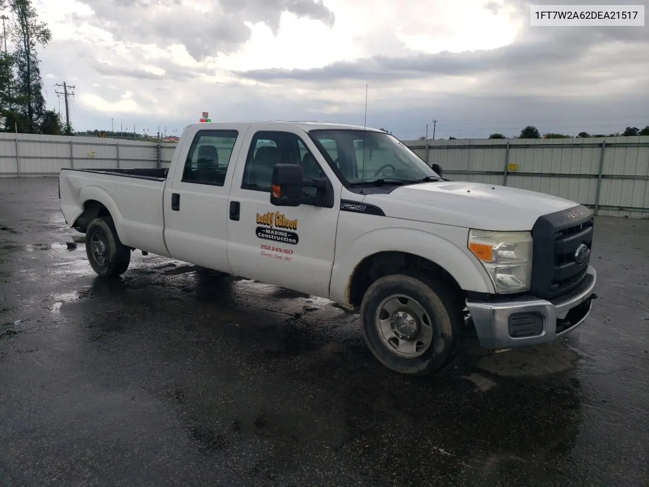 2013 Ford F250 Super Duty VIN: 1FT7W2A62DEA21517 Lot: 52736775