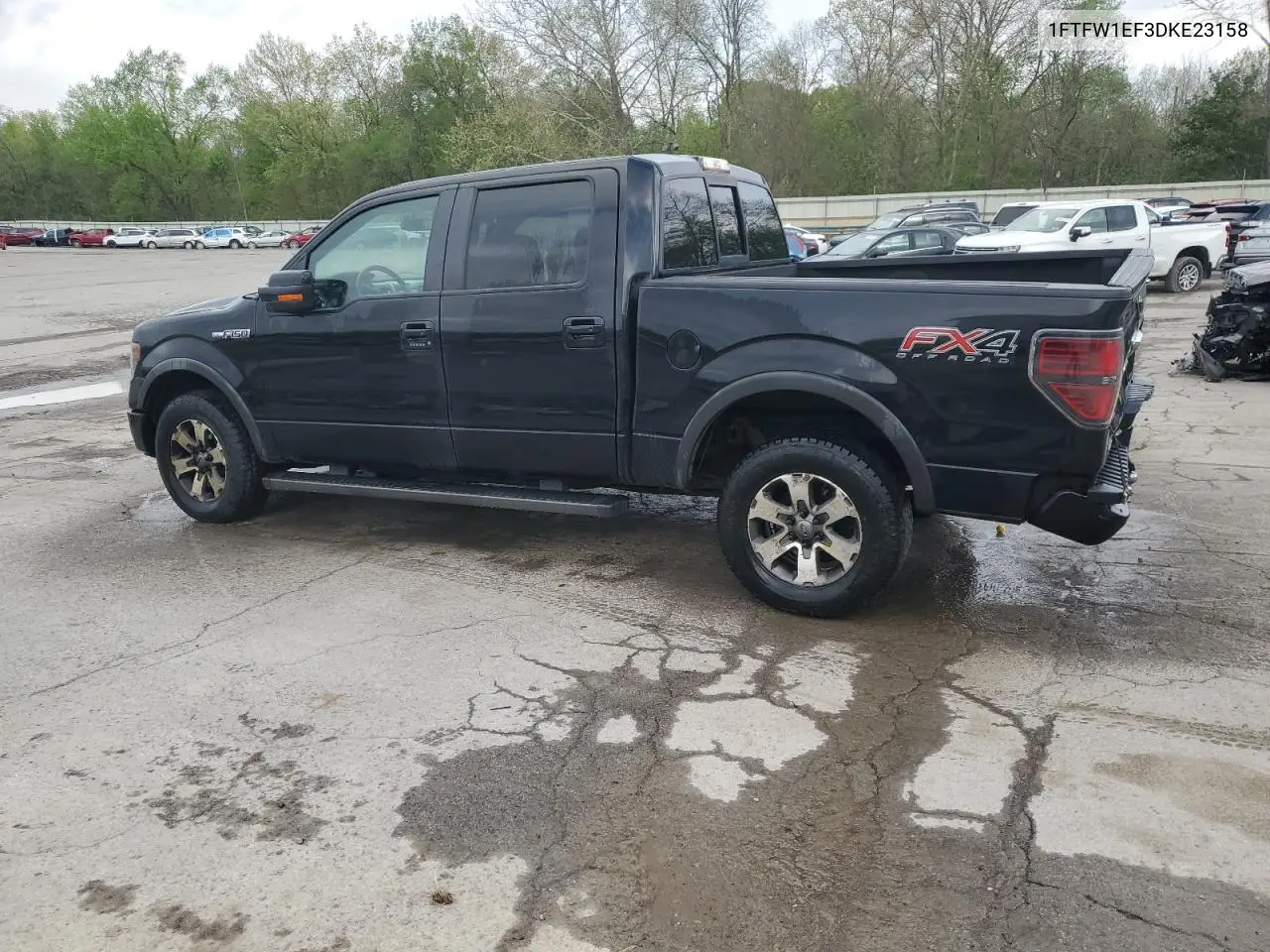 2013 Ford F150 Supercrew VIN: 1FTFW1EF3DKE23158 Lot: 55379695