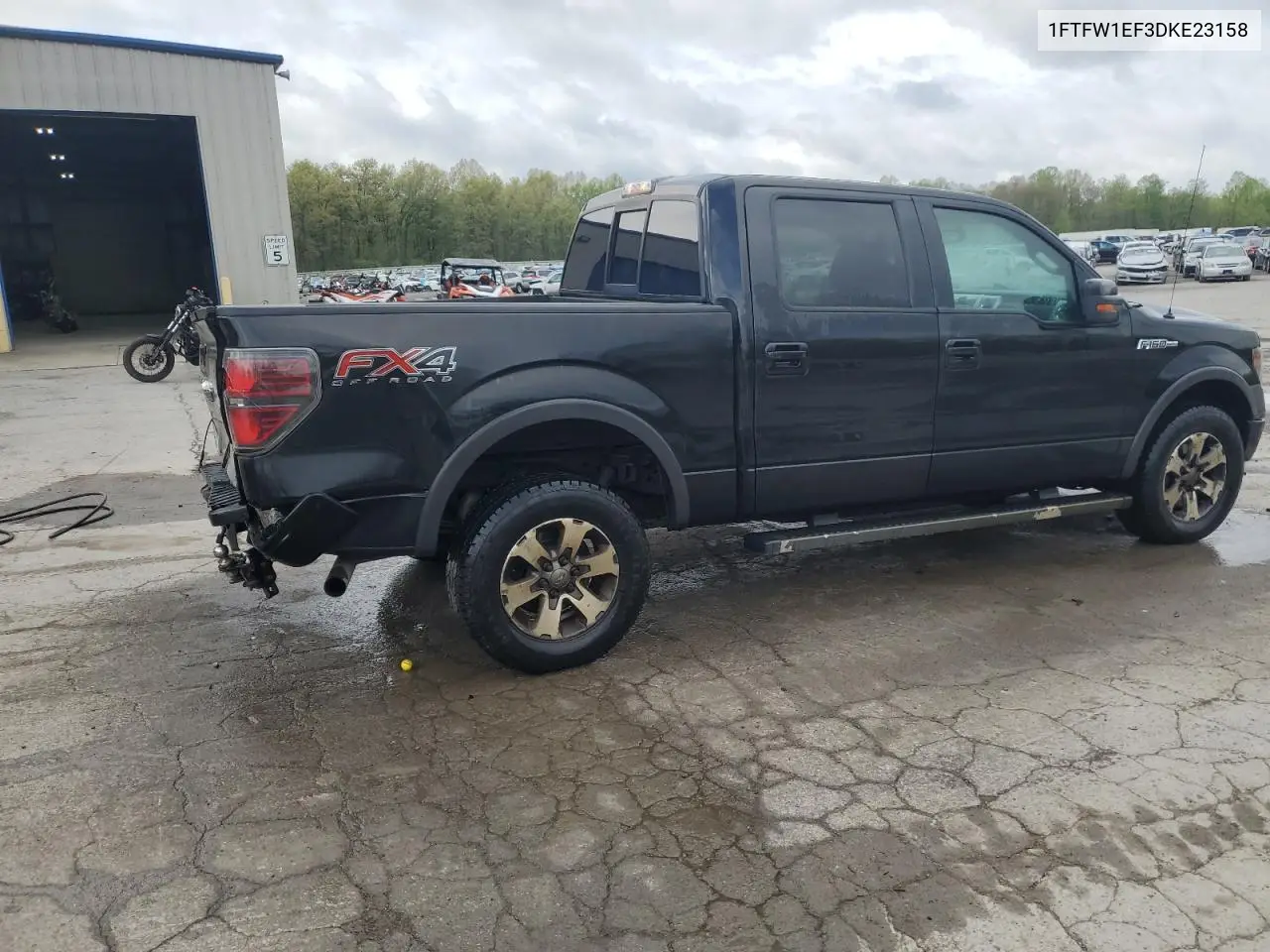 2013 Ford F150 Supercrew VIN: 1FTFW1EF3DKE23158 Lot: 55379695