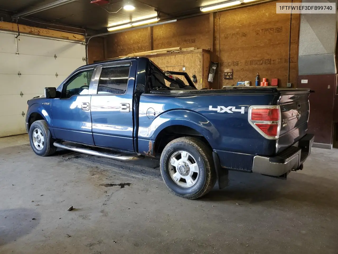 2013 Ford F150 Supercrew VIN: 1FTFW1EF3DFB99740 Lot: 55429605
