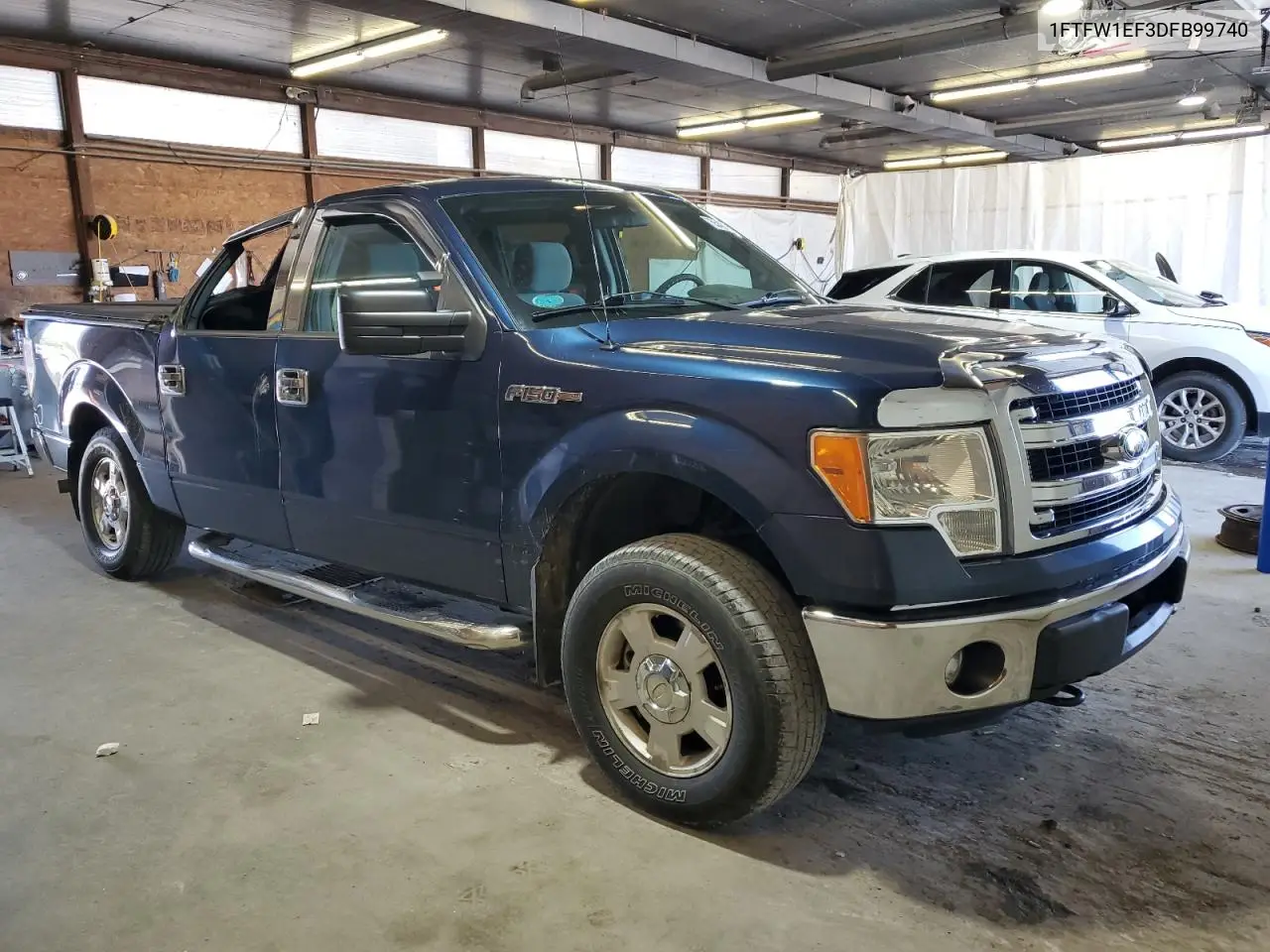 2013 Ford F150 Supercrew VIN: 1FTFW1EF3DFB99740 Lot: 55429605