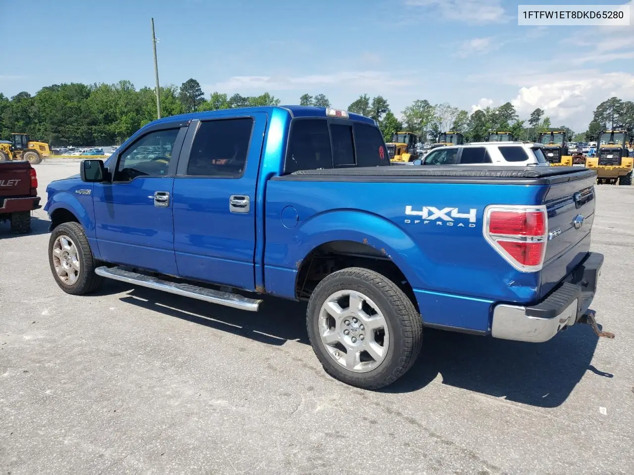 2013 Ford F150 Supercrew VIN: 1FTFW1ET8DKD65280 Lot: 56330965