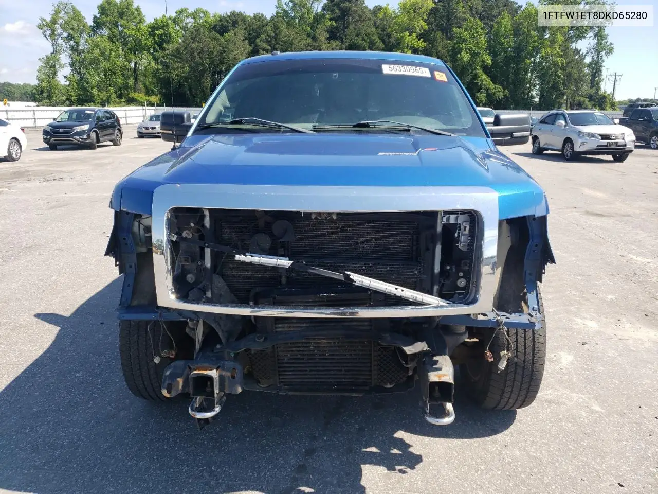 2013 Ford F150 Supercrew VIN: 1FTFW1ET8DKD65280 Lot: 56330965