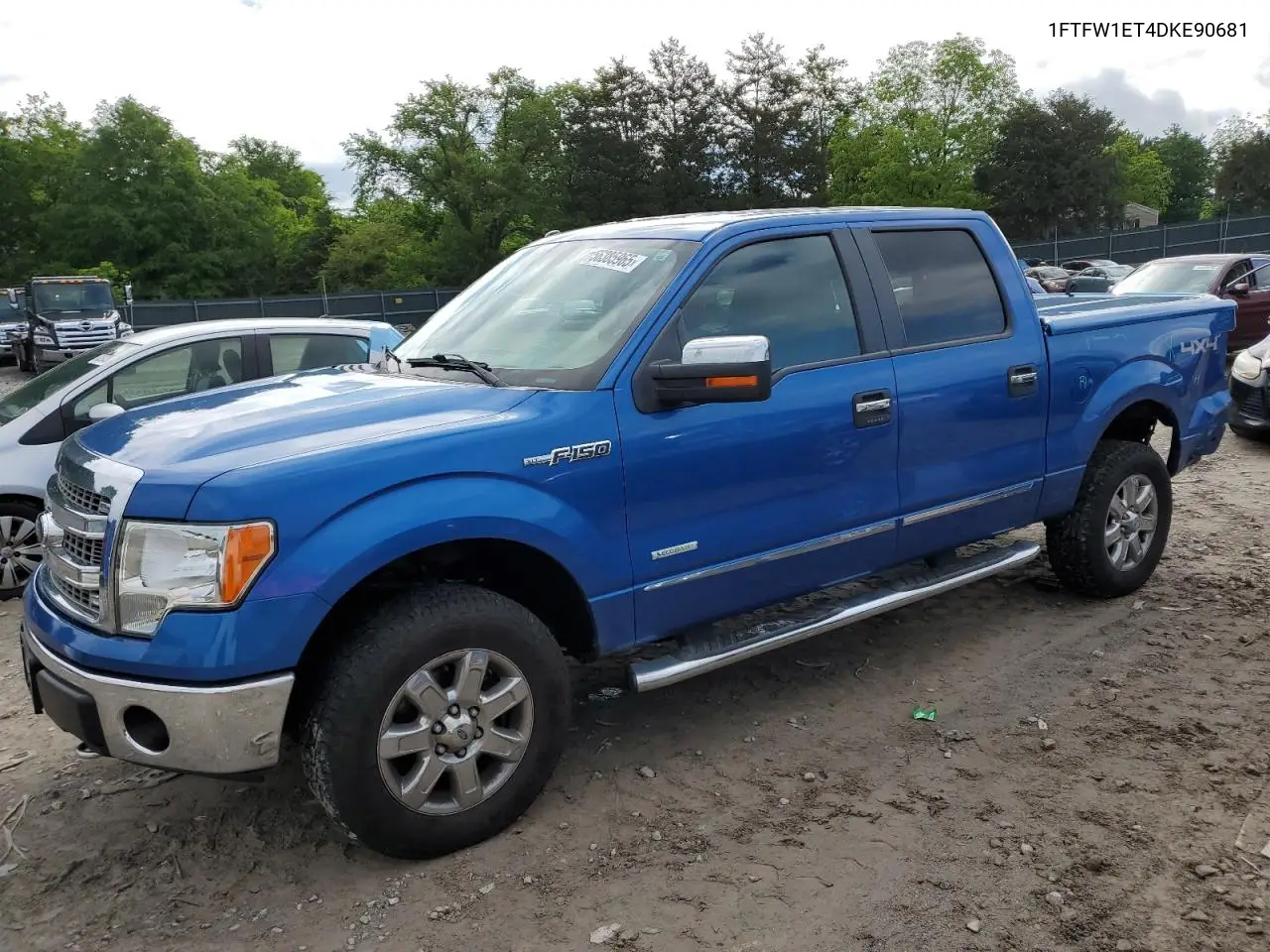2013 Ford F150 Supercrew VIN: 1FTFW1ET4DKE90681 Lot: 56385965