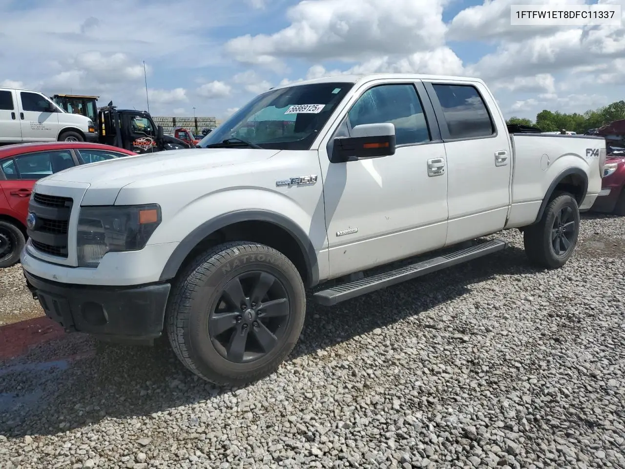 2013 Ford F150 Supercrew VIN: 1FTFW1ET8DFC11337 Lot: 56869125