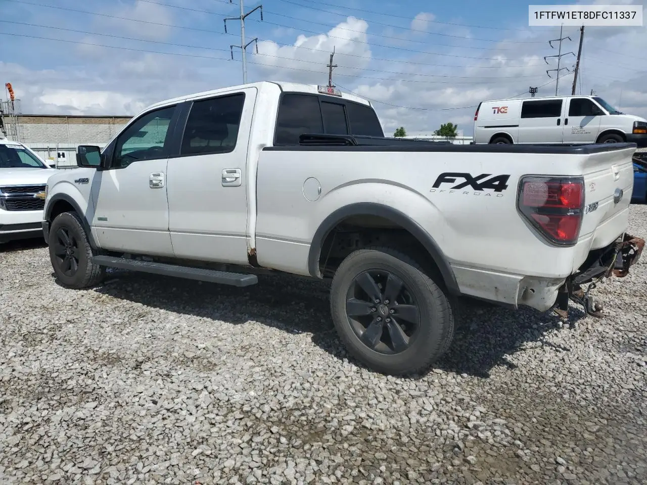 2013 Ford F150 Supercrew VIN: 1FTFW1ET8DFC11337 Lot: 56869125