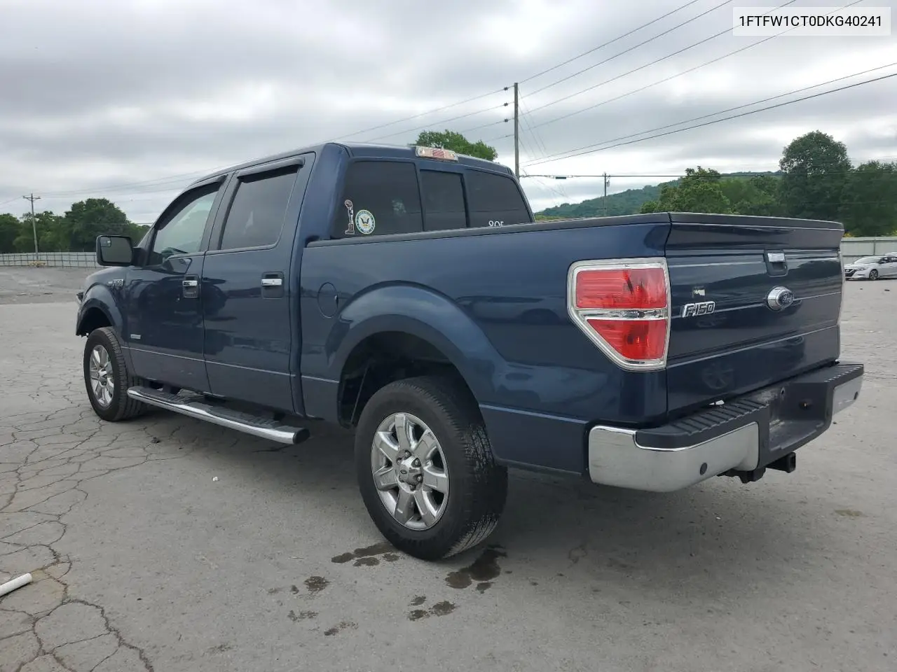 2013 Ford F150 Supercrew VIN: 1FTFW1CT0DKG40241 Lot: 56869455