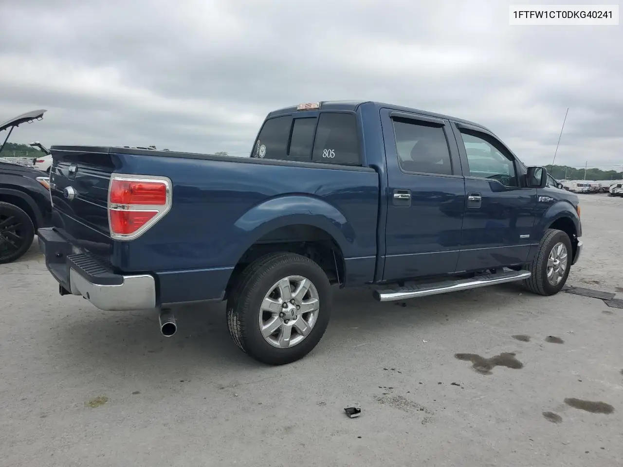 2013 Ford F150 Supercrew VIN: 1FTFW1CT0DKG40241 Lot: 56869455