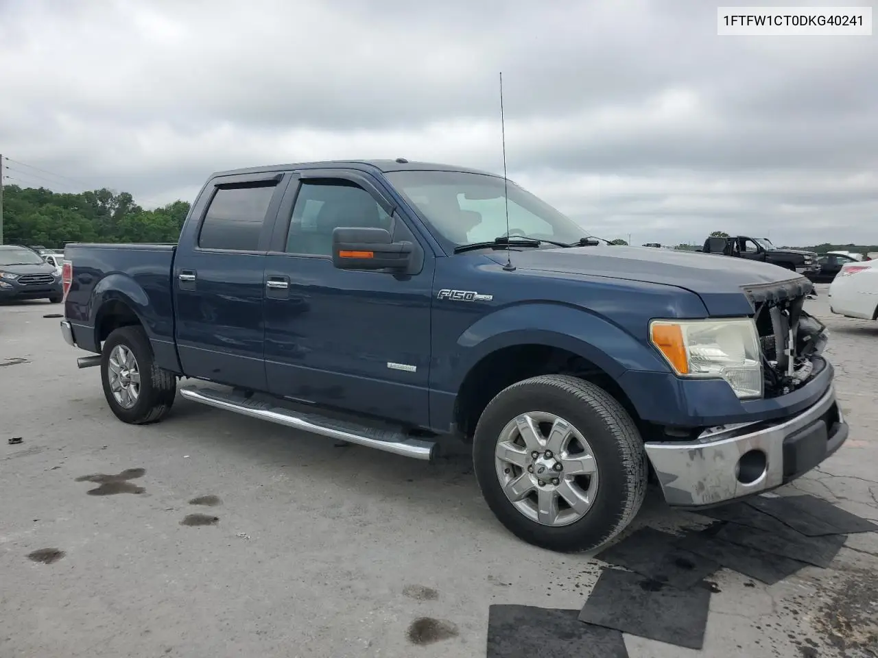 2013 Ford F150 Supercrew VIN: 1FTFW1CT0DKG40241 Lot: 56869455