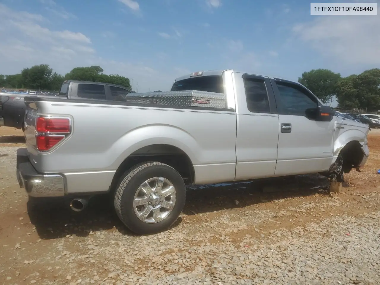 2013 Ford F150 Super Cab VIN: 1FTFX1CF1DFA98440 Lot: 56912735