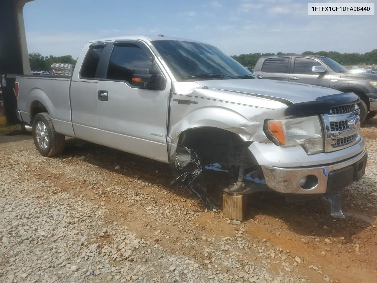 2013 Ford F150 Super Cab VIN: 1FTFX1CF1DFA98440 Lot: 56912735