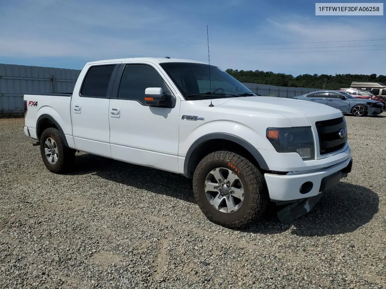 2013 Ford F150 Supercrew VIN: 1FTFW1EF3DFA06258 Lot: 56933675
