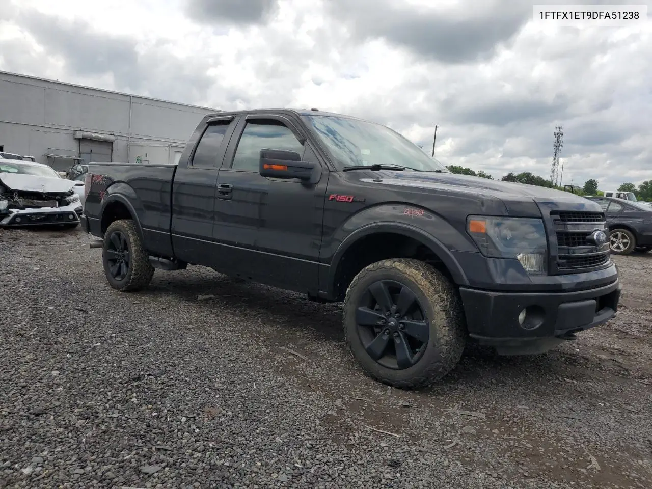 2013 Ford F150 Super Cab VIN: 1FTFX1ET9DFA51238 Lot: 56977105