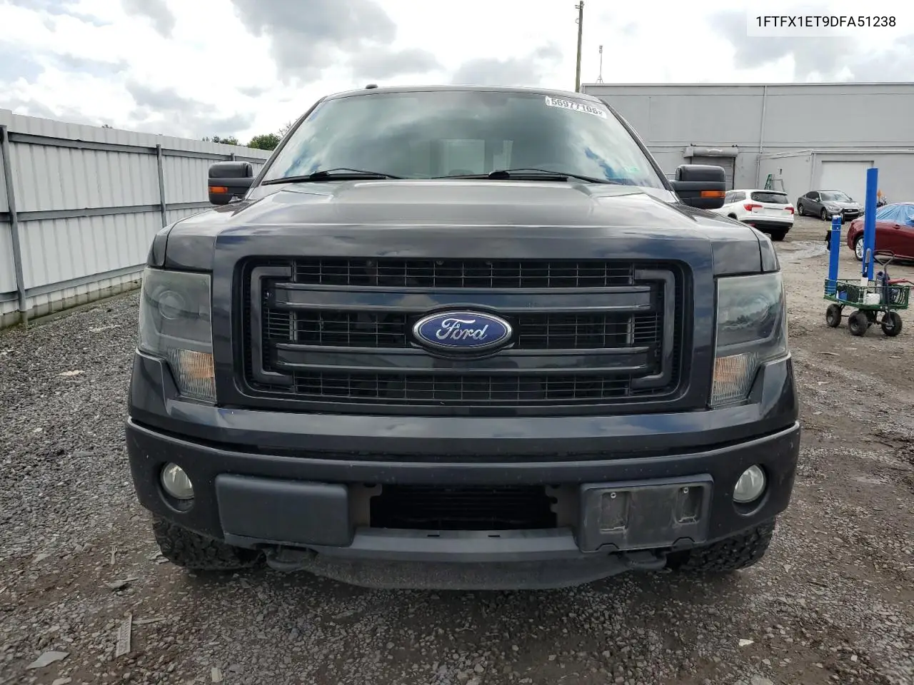 2013 Ford F150 Super Cab VIN: 1FTFX1ET9DFA51238 Lot: 56977105