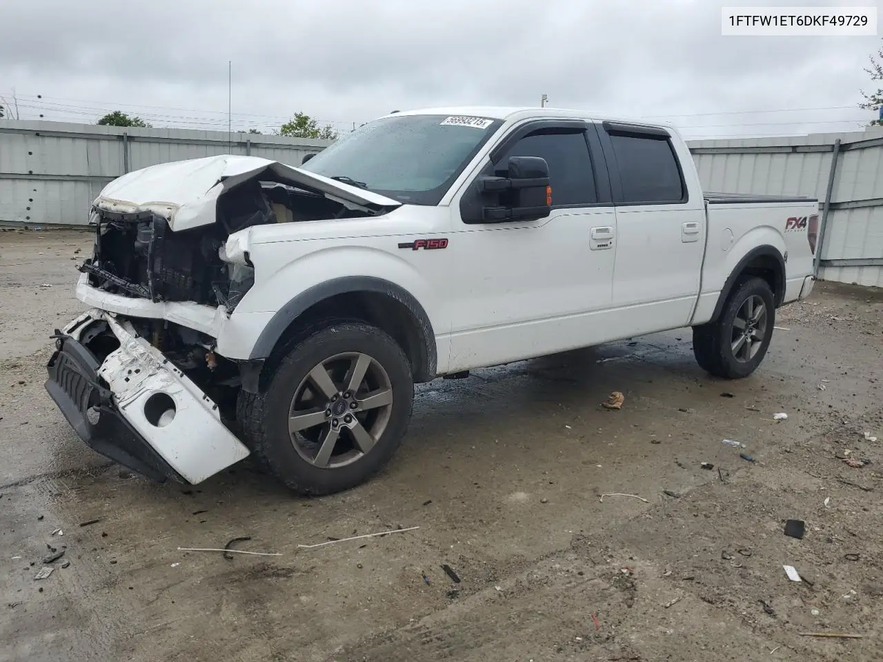 2013 Ford F150 Supercrew VIN: 1FTFW1ET6DKF49729 Lot: 56993215
