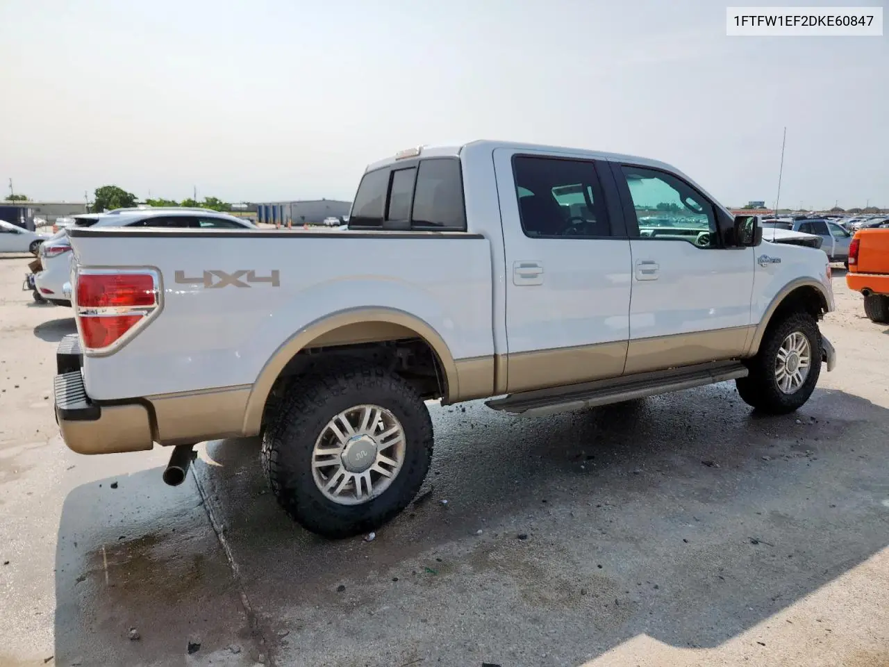 2013 Ford F150 Supercrew VIN: 1FTFW1EF2DKE60847 Lot: 58790115