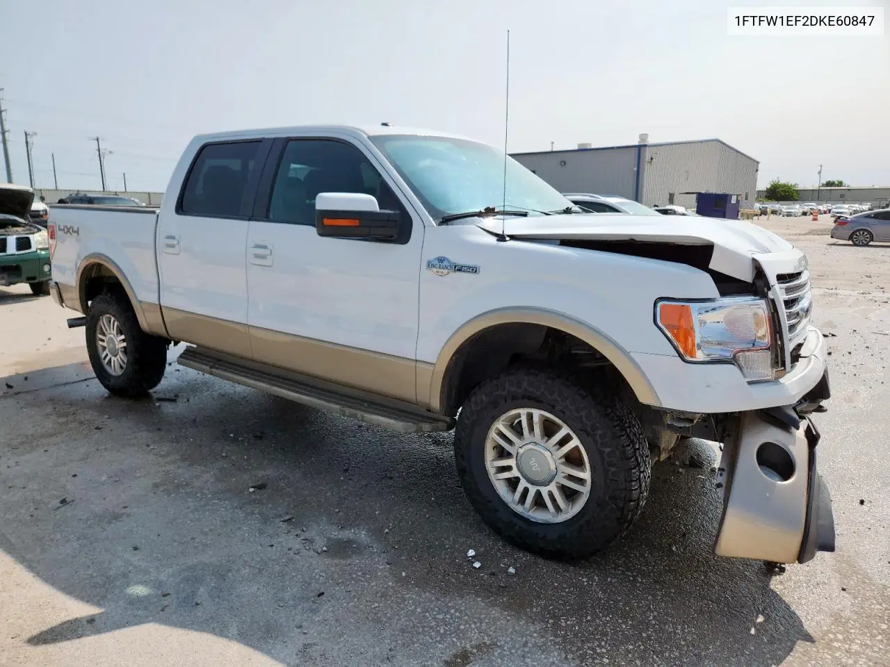 2013 Ford F150 Supercrew VIN: 1FTFW1EF2DKE60847 Lot: 58790115