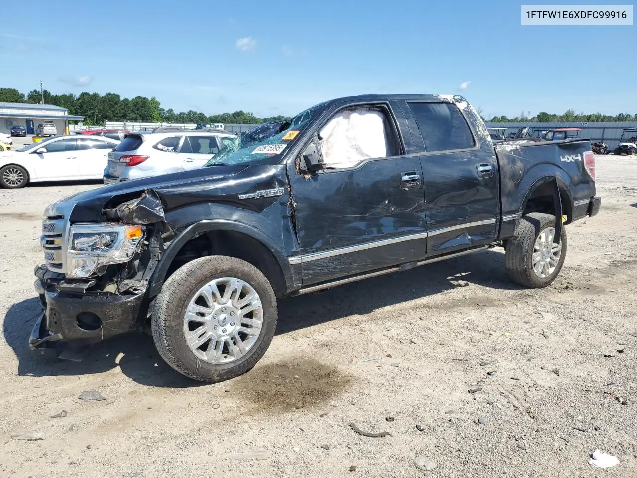 2013 Ford F150 Supercrew VIN: 1FTFW1E6XDFC99916 Lot: 60915395