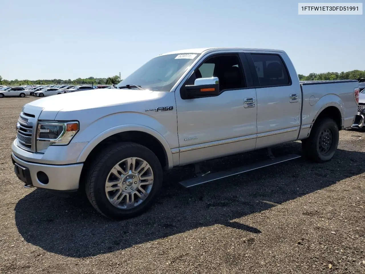 2013 Ford F150 Supercrew VIN: 1FTFW1ET3DFD51991 Lot: 62000165