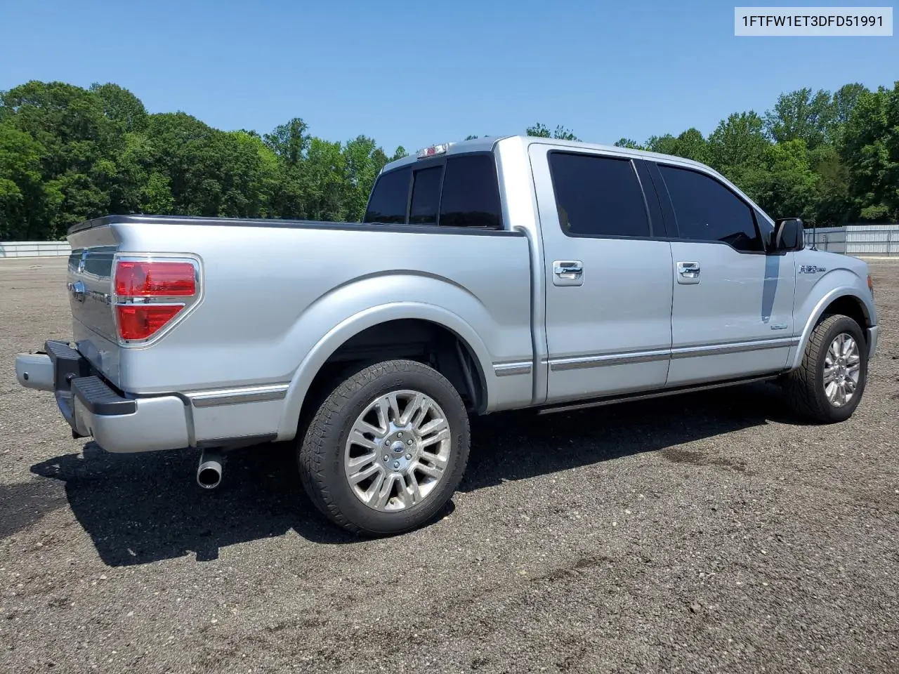 2013 Ford F150 Supercrew VIN: 1FTFW1ET3DFD51991 Lot: 62000165