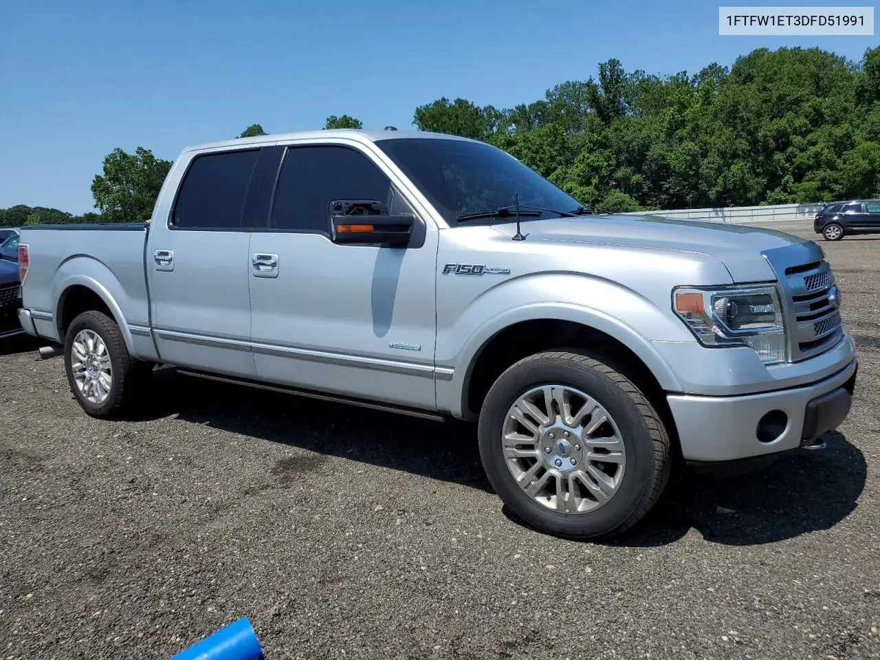 2013 Ford F150 Supercrew VIN: 1FTFW1ET3DFD51991 Lot: 62000165