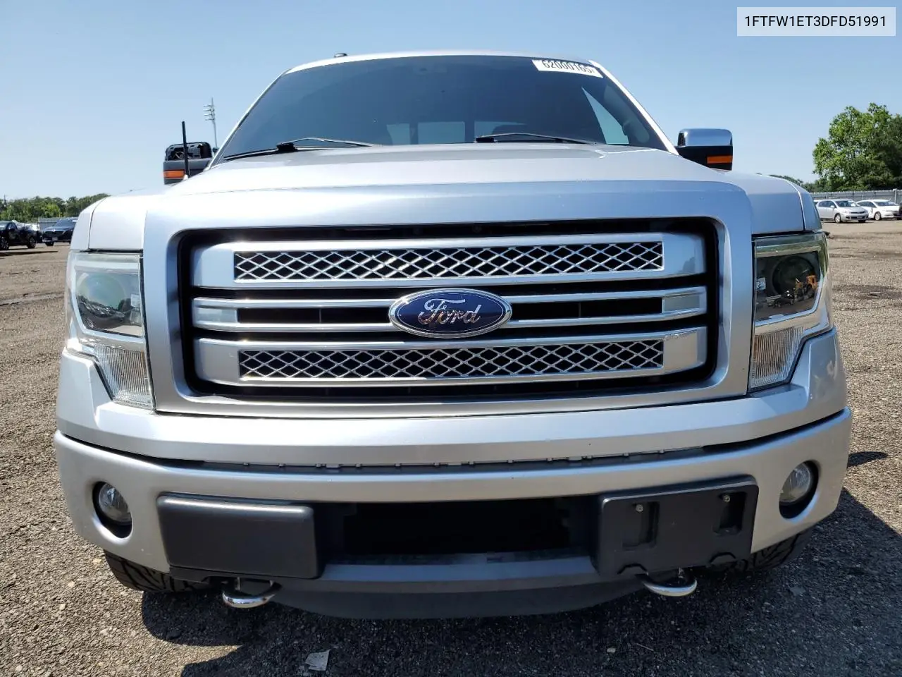 2013 Ford F150 Supercrew VIN: 1FTFW1ET3DFD51991 Lot: 62000165