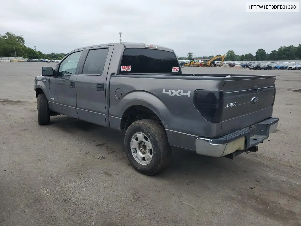 2013 Ford F150 Supercrew VIN: 1FTFW1ET0DFB31398 Lot: 62058065
