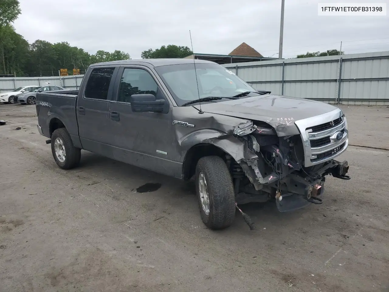 2013 Ford F150 Supercrew VIN: 1FTFW1ET0DFB31398 Lot: 62058065