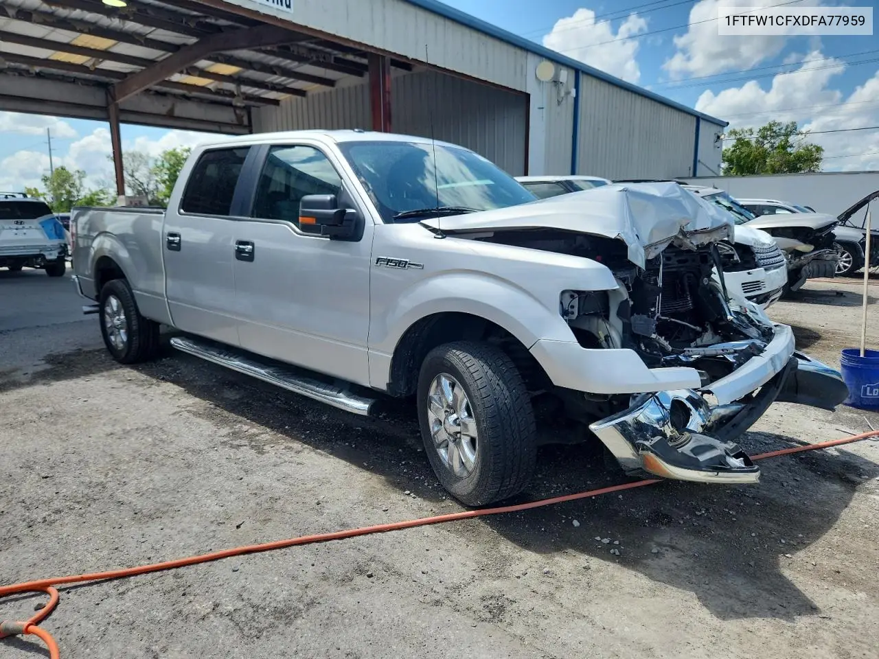 2013 Ford F150 Supercrew VIN: 1FTFW1CFXDFA77959 Lot: 62317545