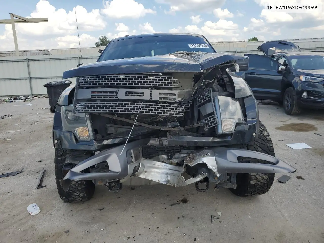 2013 Ford F150 Svt Raptor VIN: 1FTFW1R6XDFC99599 Lot: 62554015