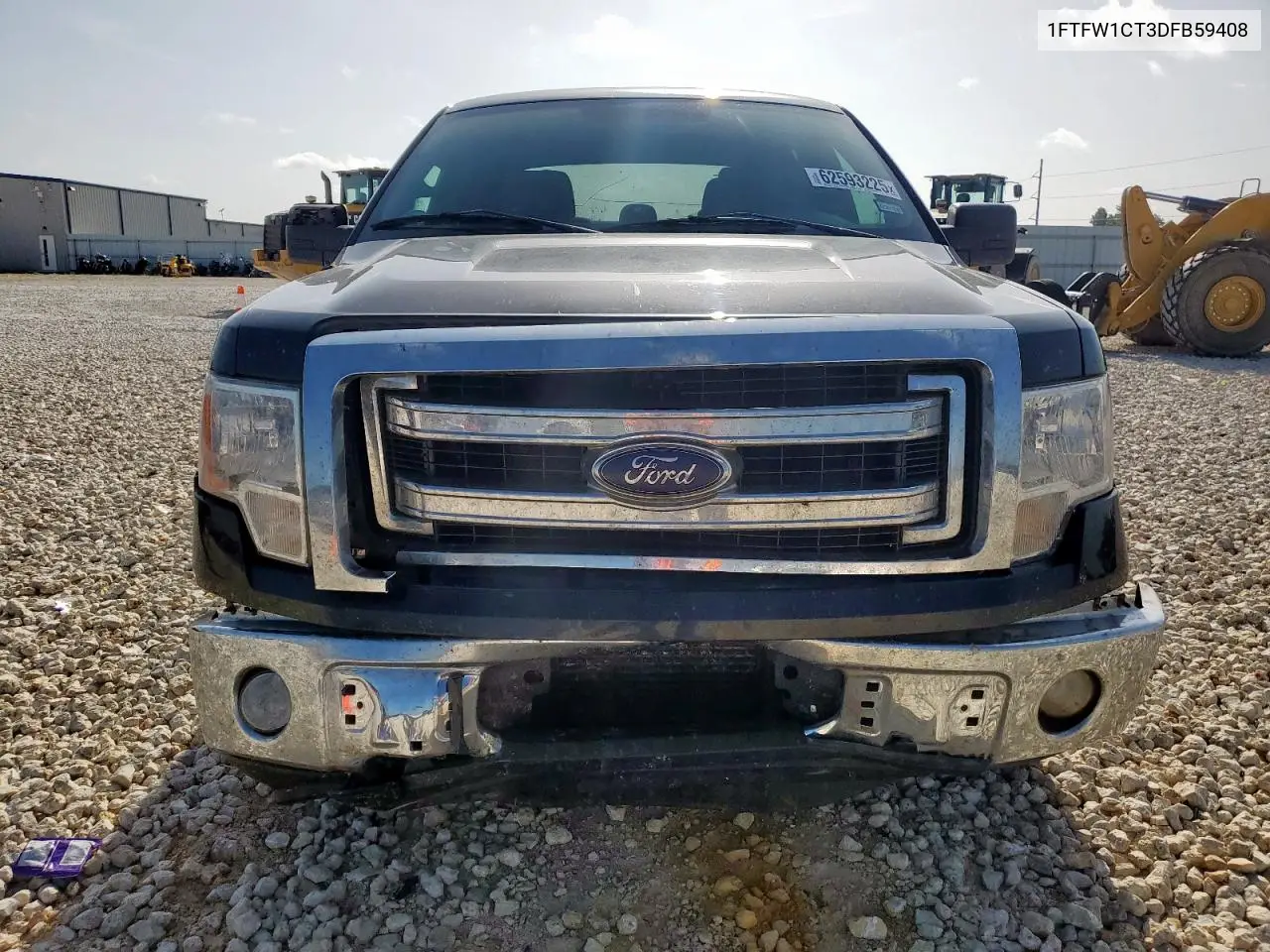 2013 Ford F150 Supercrew VIN: 1FTFW1CT3DFB59408 Lot: 62593225